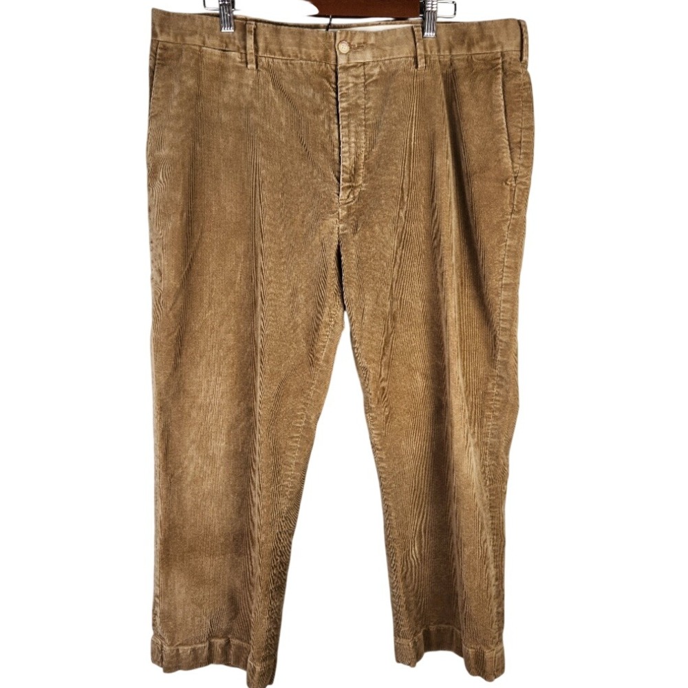 Polo Ralph Lauren Corduroy Stretch Classic Fit Pants Mens‎ Size 40 Waist Brown